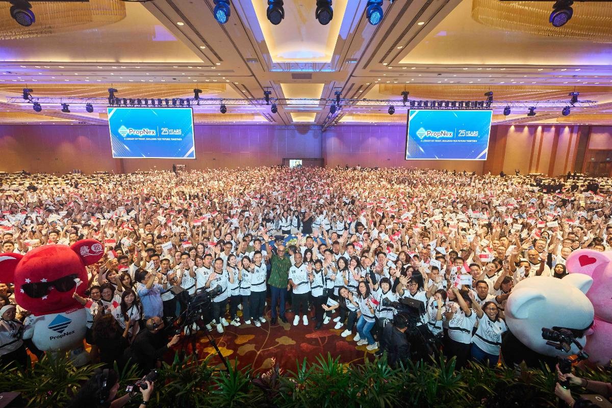 PropNex crosses $1.86 bil market cap as it celebrates 25 years and record earnings